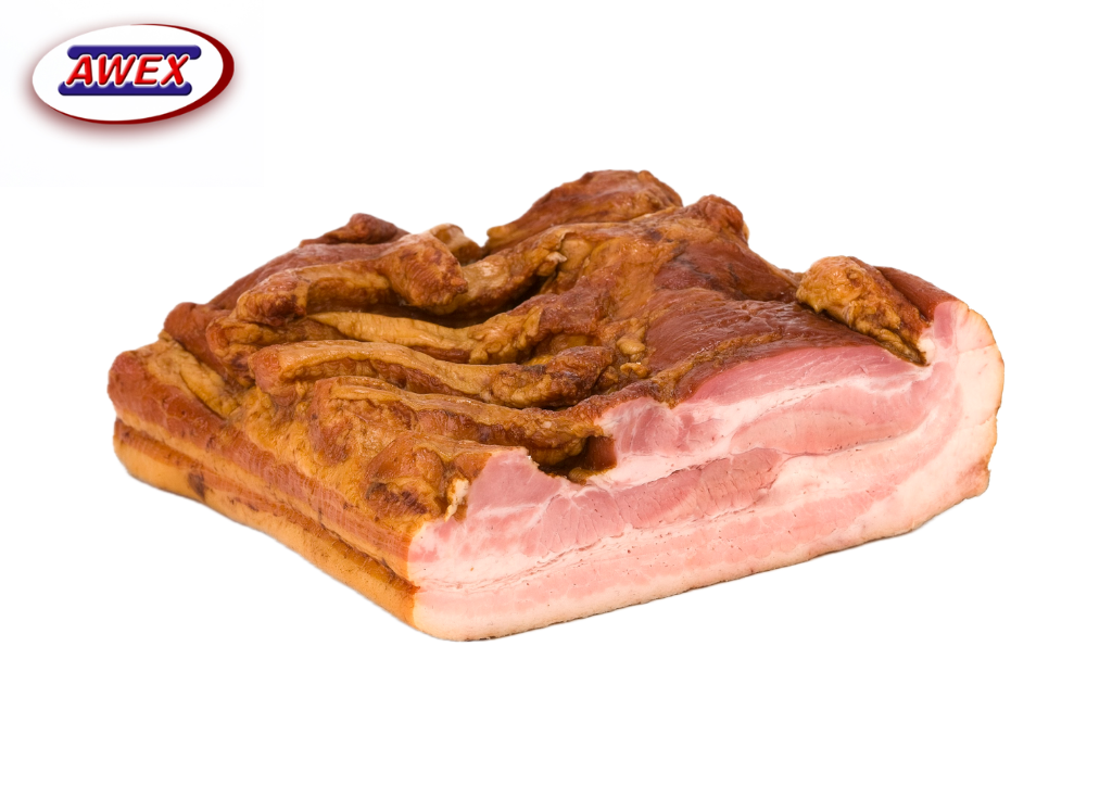 Boczek wędzony parzony szeroki